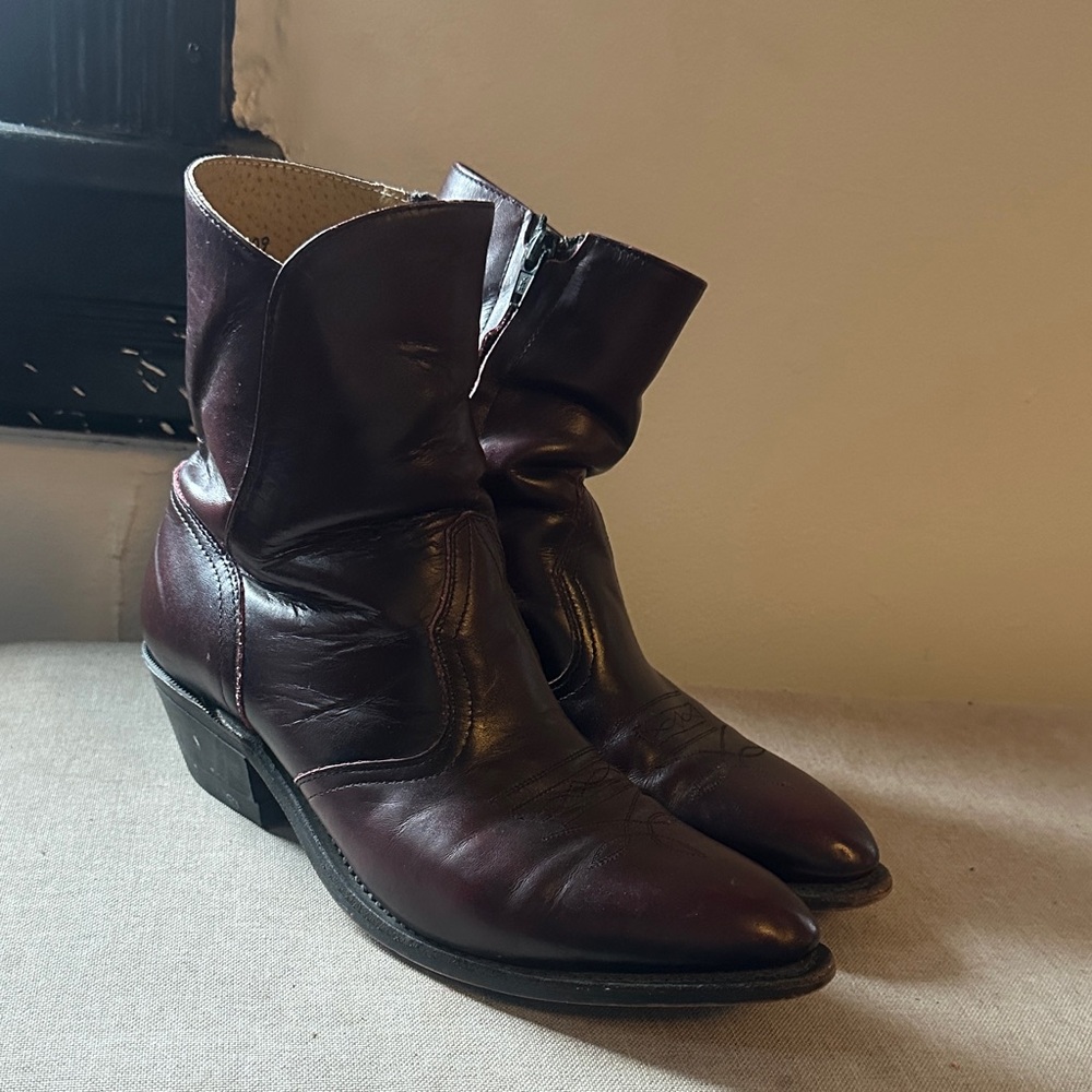 Men's Brown Leather Boots